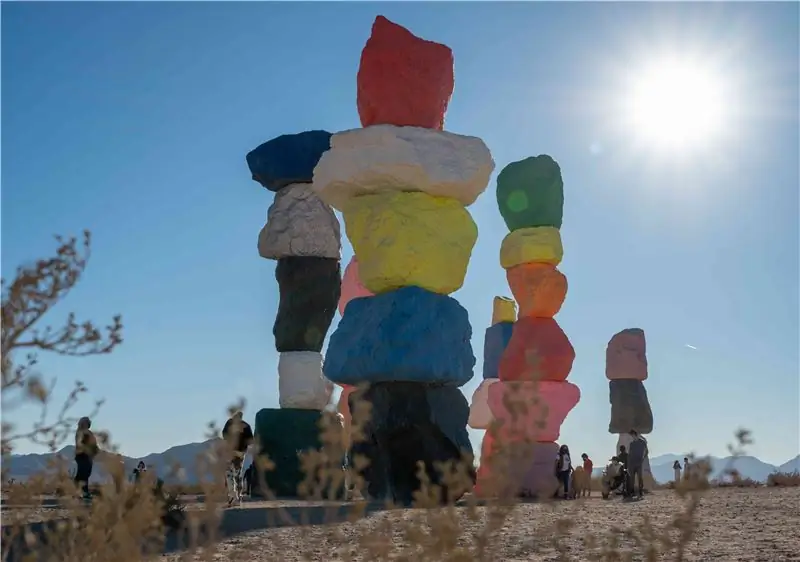 “Tujuh Gunung Ajaib”, Las Vegas, Nevada